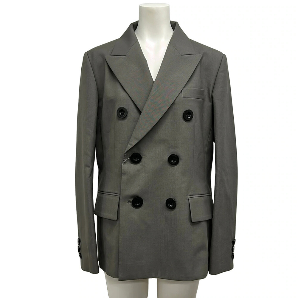 Sacai Shooting Jacket Khaki Gray Outer #323157S83B